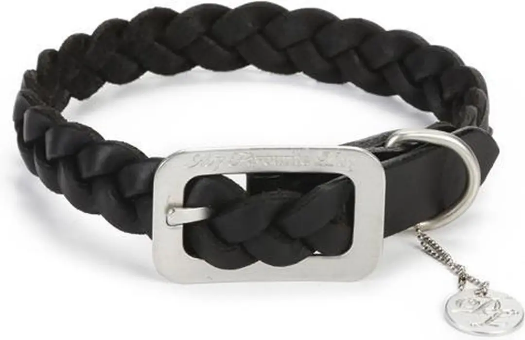Leren halsband