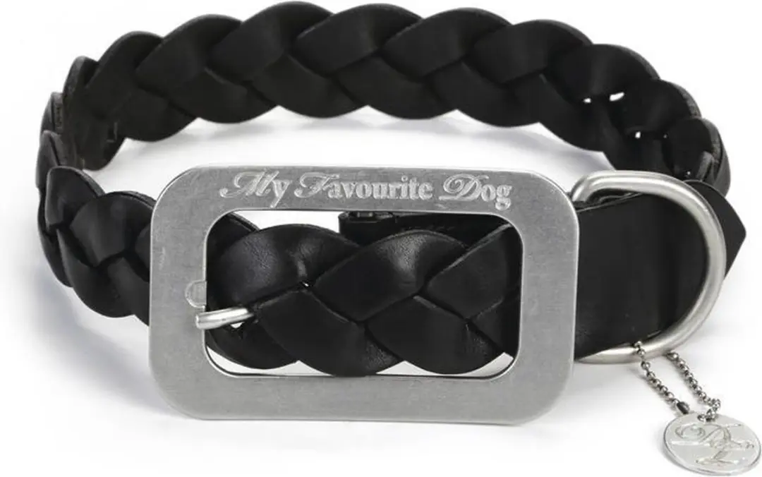 Leren halsband