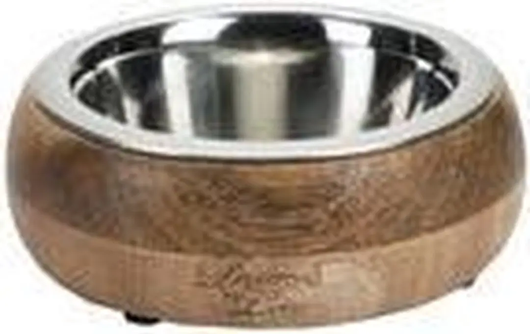 Designed by Lotte Mandira Voerbak Hout/RVS 350ml