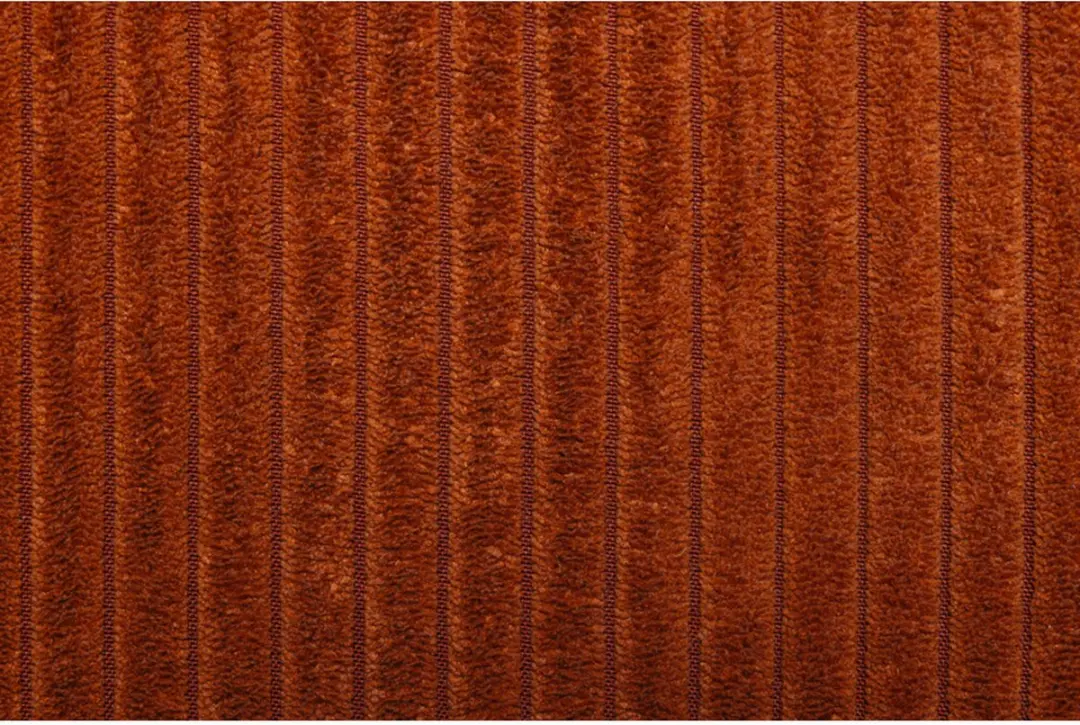 Designed by Lotte Ribbed Hondenkussen Terracotta - 120x80x15cm