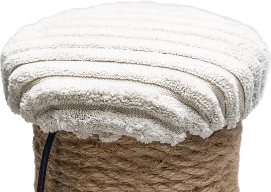 Designed by Lotte Krabpaal Ribbed - Lichtgrijs 50cm