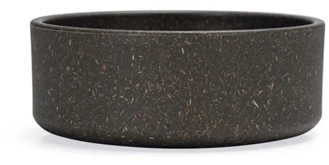 Designed by Lotte Noor Voerbak Honden - Bamboe Grijs 17cm