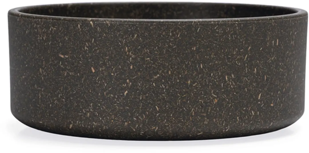Designed by Lotte Noor Voerbak Hond - Bamboe Grijs 14cm