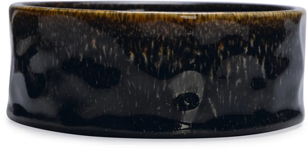 Designed by Lotte Jace Voerbak Hond Keramiek - 450ml - Zwart
