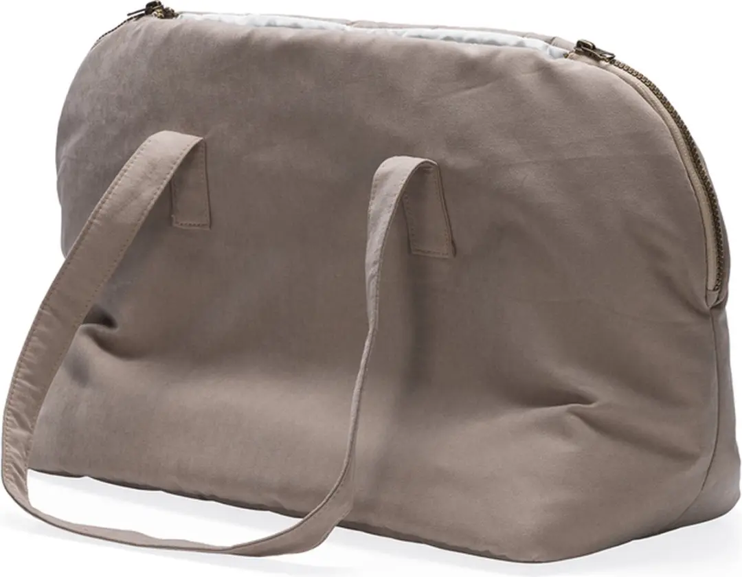 Designed by Lotte Bundu Draagtas Hond - Beige - 48x23x33 cm