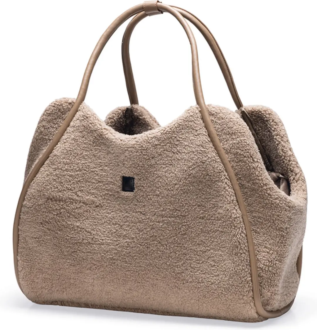 Designed by Lotte Tebby Draagtas Hond - Beige