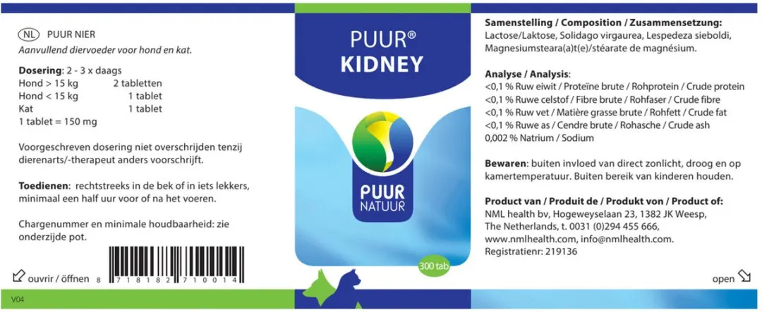 Puur Nier 300 Tabletten