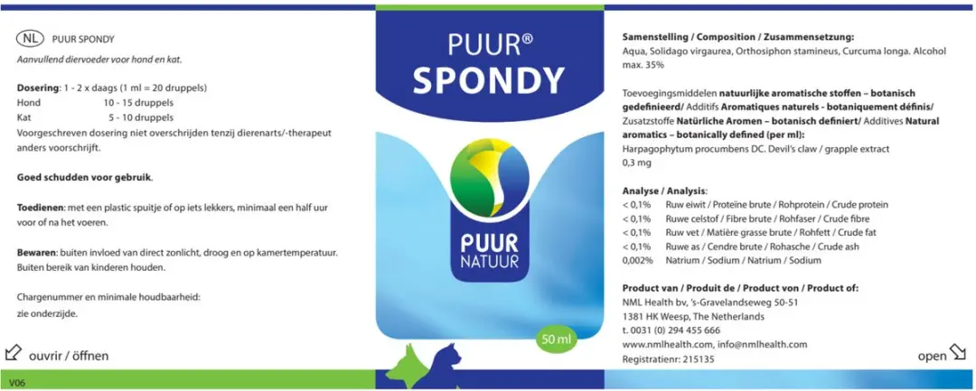 Puur Spondy 50ml