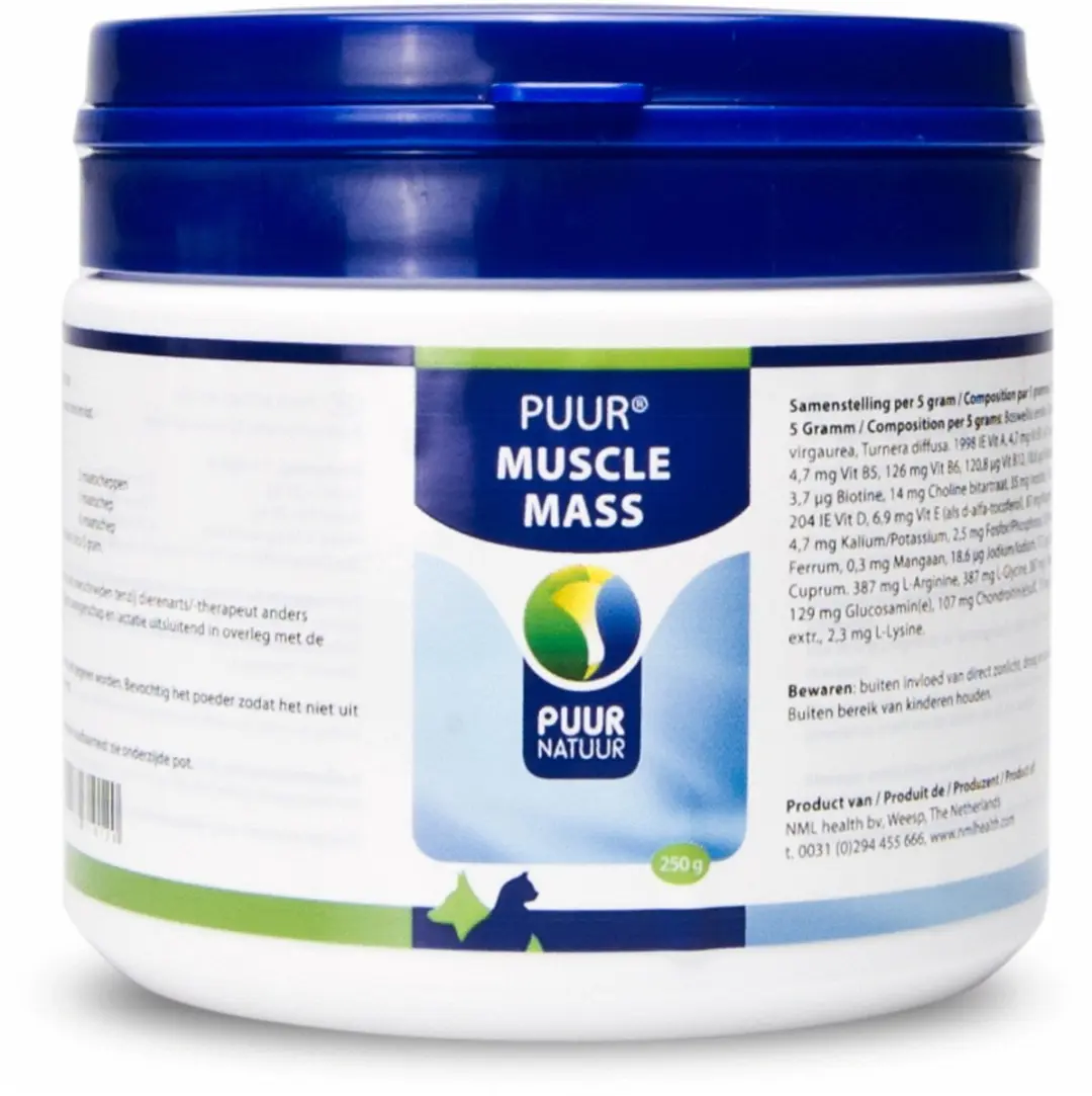 Puur Natuur Muscle Mass Supplement 250g