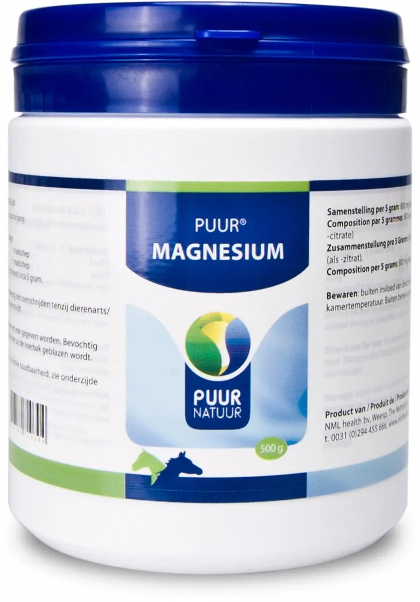 Puur Natuur Magnesium Supplement 500g