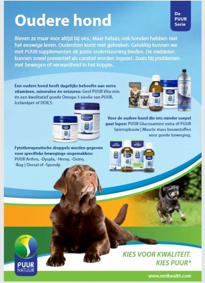 Puur Vitaminen & Mineralen Hond/Kat 75g