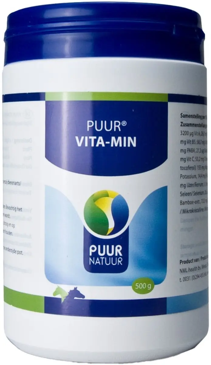 Puur Natuur Vita-min 500ml - Paarden & Pony's