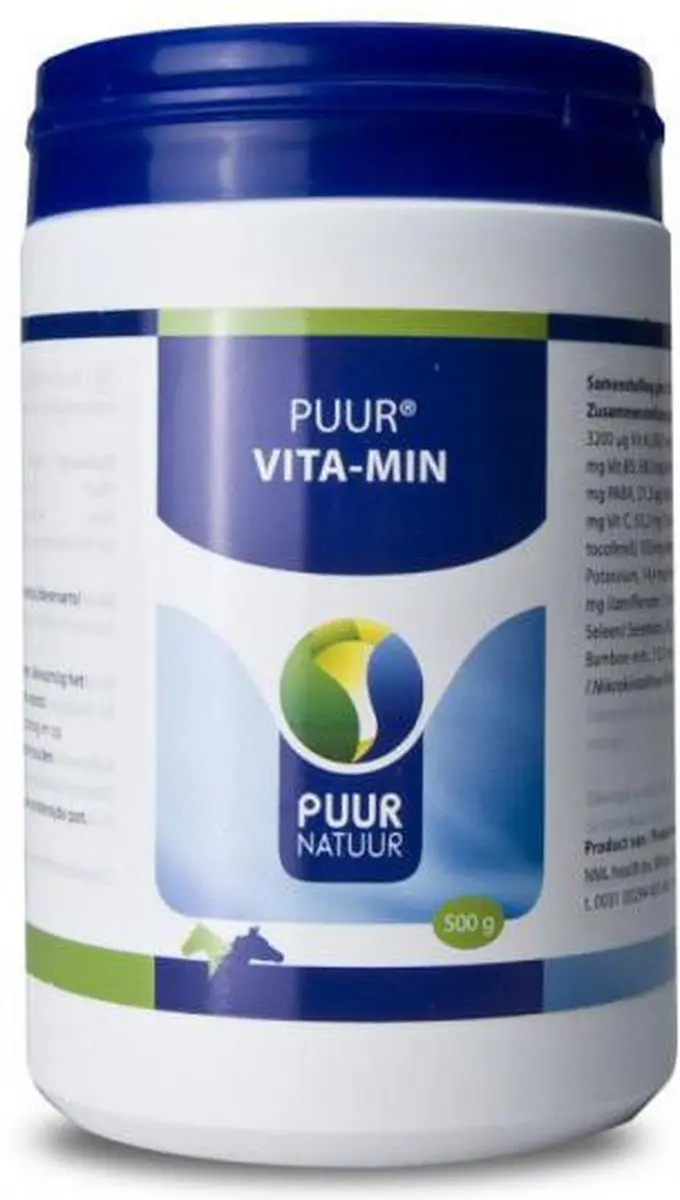 Puur Natuur Vita-min 500ml - Paarden & Pony's - afbeelding 6 van 6