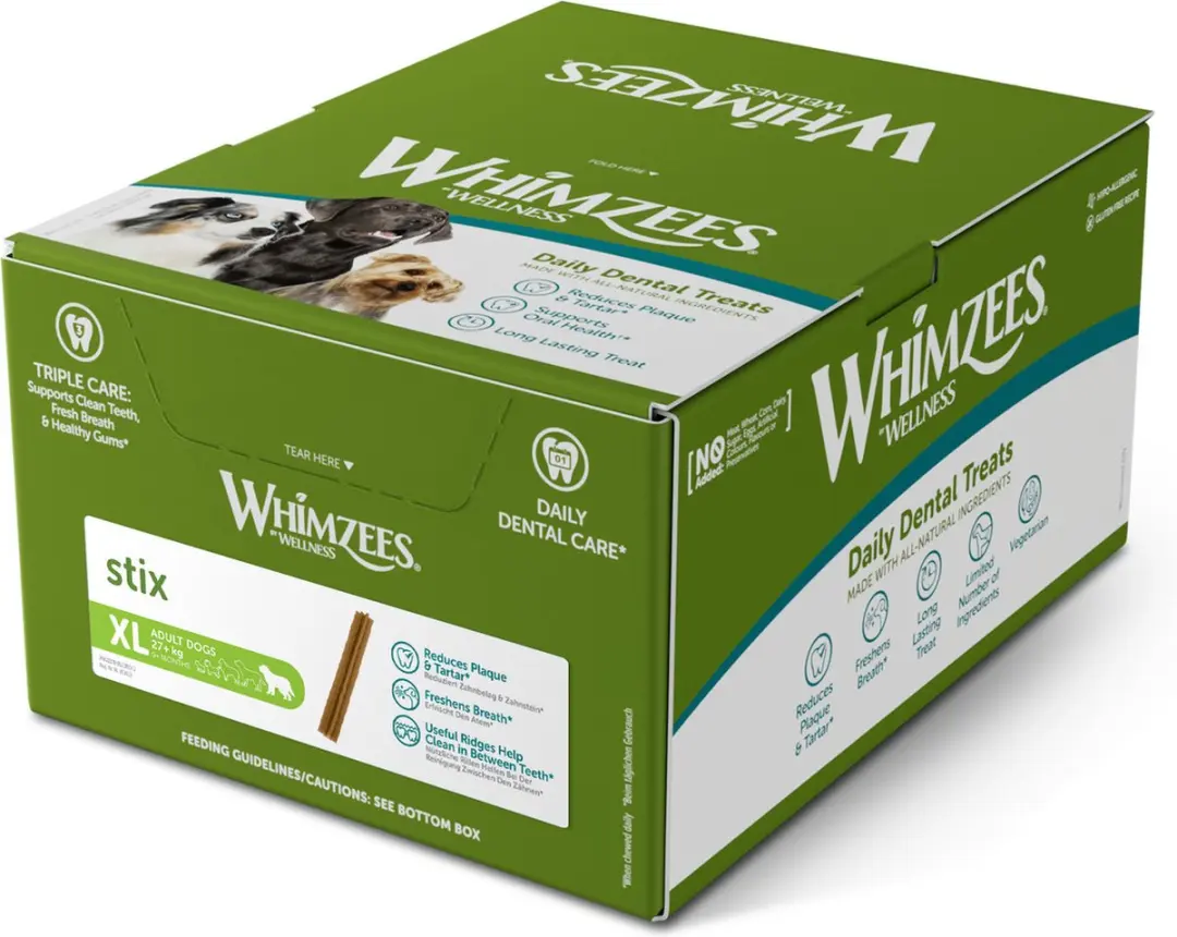 Whimzees Stix XL Kauwsnacks voor Hond - 24cm