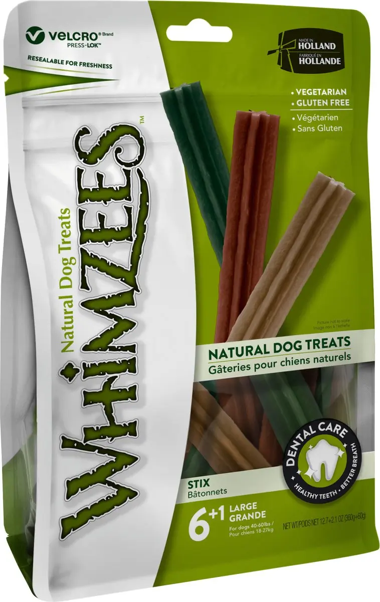 Whimzees Stix L Kauwsnacks voor Honden