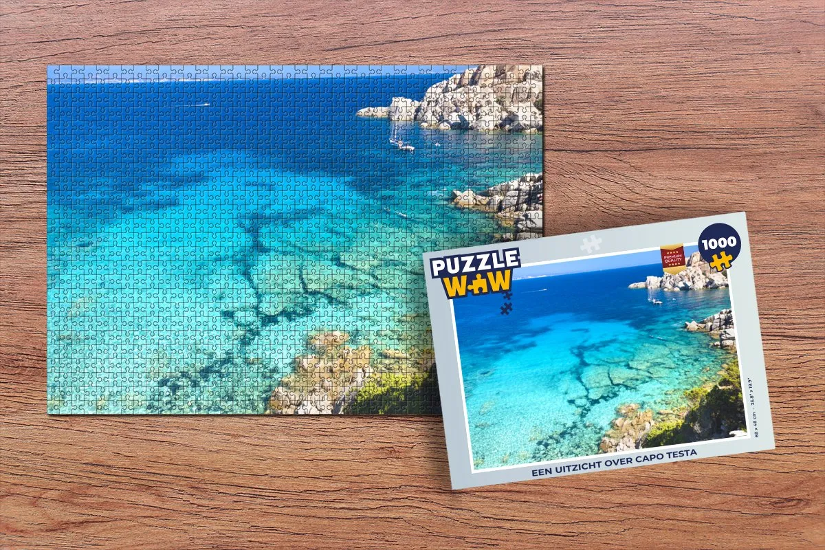 PuzzleWow Capo Testa Legpuzzel 1000 Stuks - Multicolor