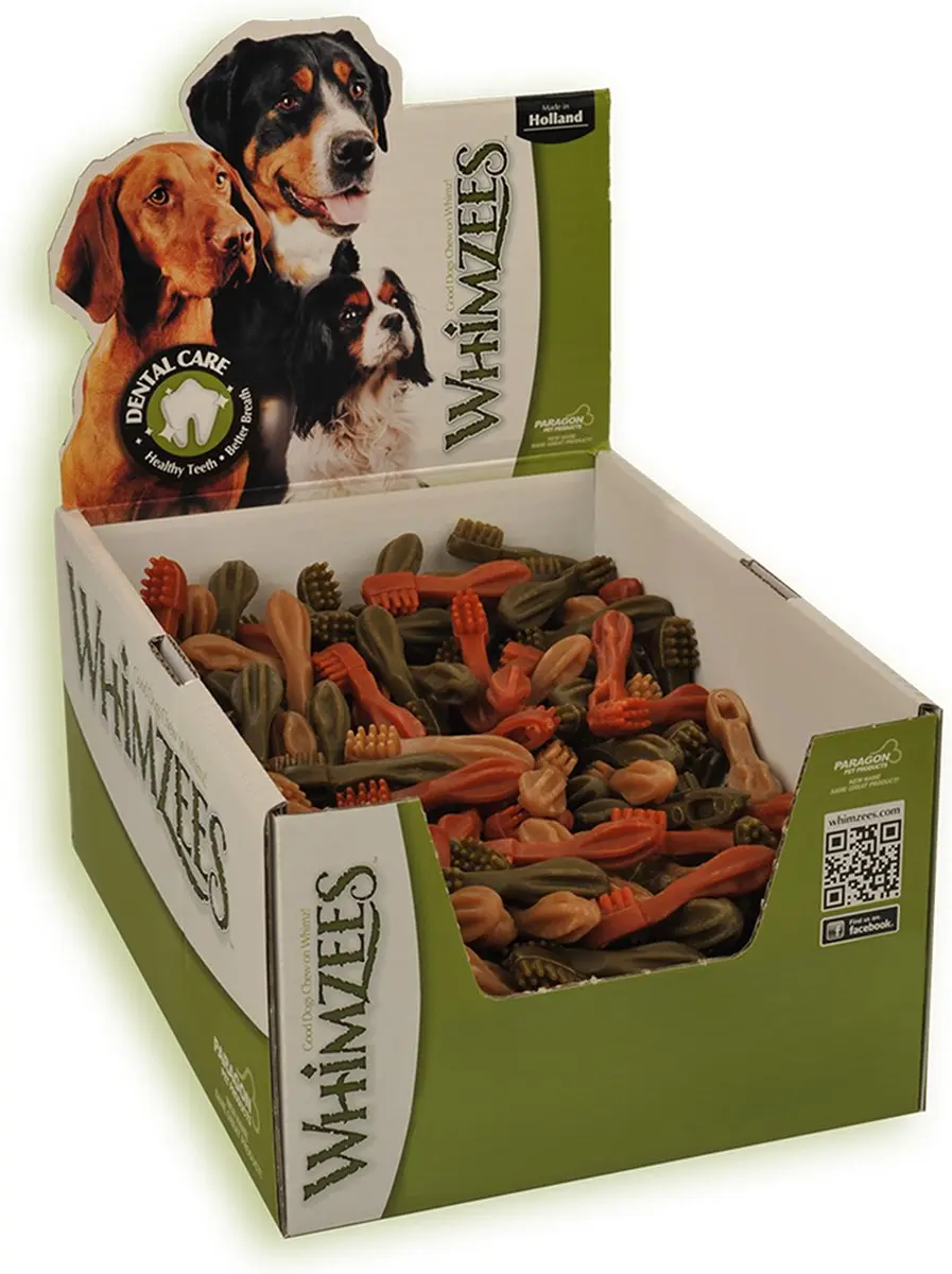 Whimzees Tandenborstel Star S Kauwsnacks Hond - 150 Stuks