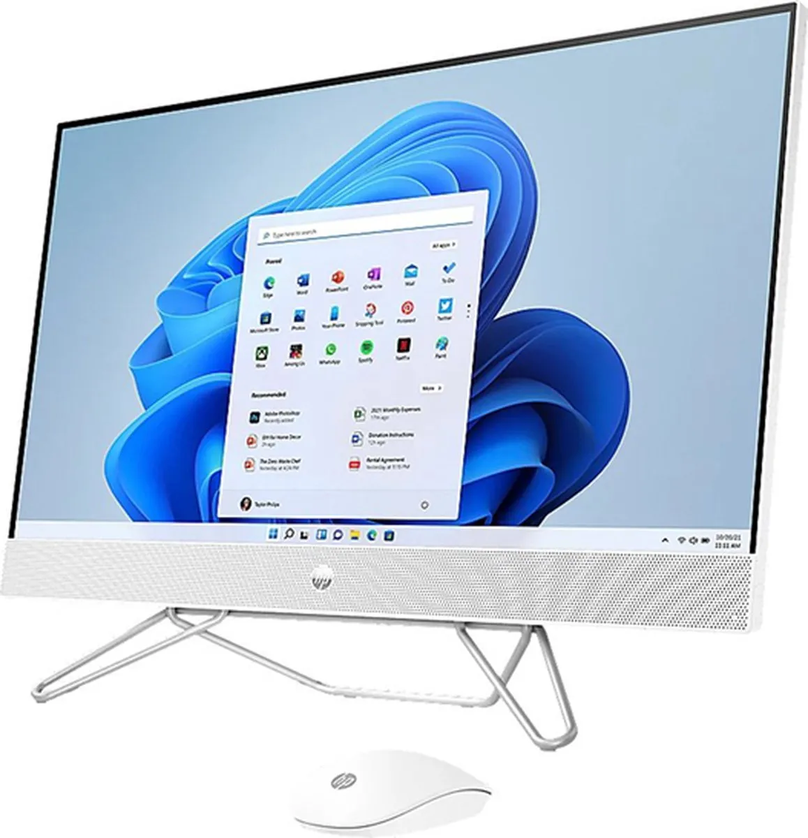 HP All-In-One CB1103NG 23.8" FHD IPS - i3 GeForce MX450 8GB 256GB SSD Wit - afbeelding 6 van 6