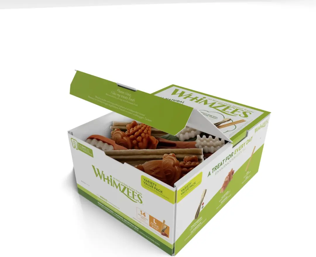 Whimzees Variety Box L Kauwsnacks voor Hond - 14 Stuks