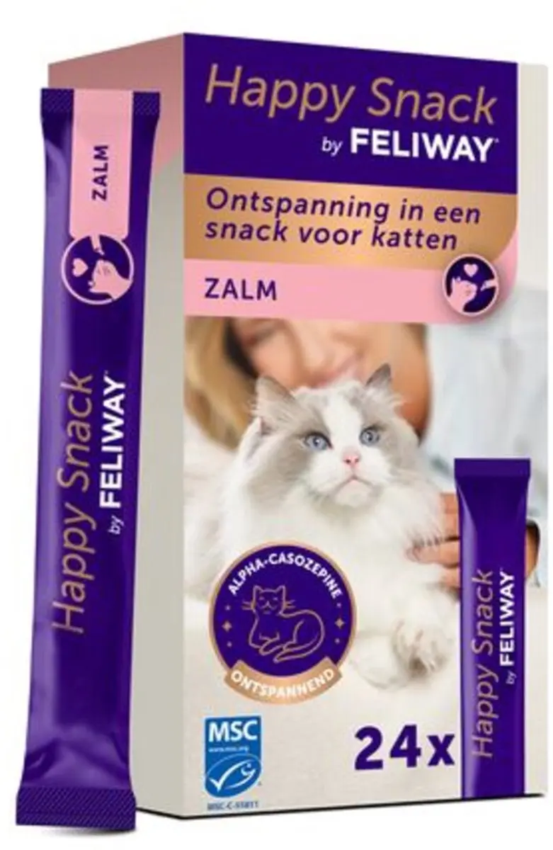 Feliway Kattensnack Happy Snack Zalm