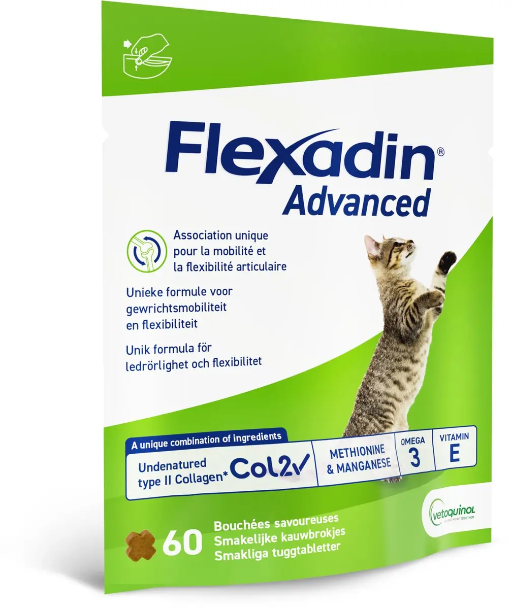 Flexadin Advanced Cat Gewrichts-Supplement 60 Stuks
