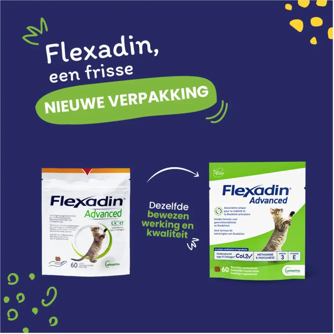 Flexadin Advanced Cat Gewrichts-Supplement 60 Stuks