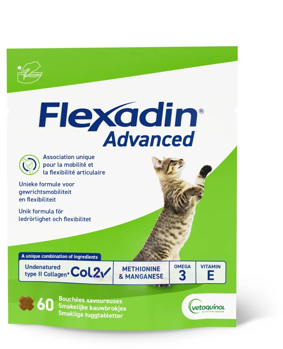 Flexadin Advanced Cat Gewrichts-Supplement 60 Stuks