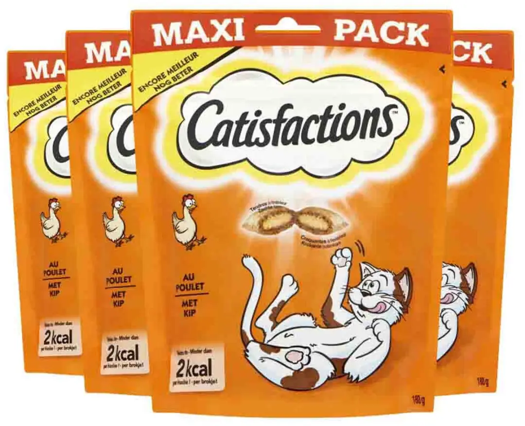 Catisfactions Kattensnoepjes Kip 180g