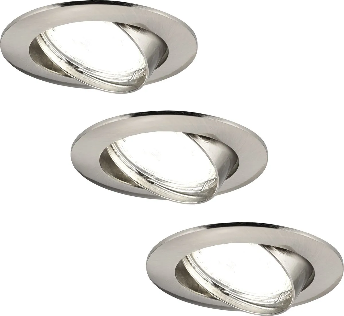 Ledvion 3X Inbouwspot Amsterdam RVS