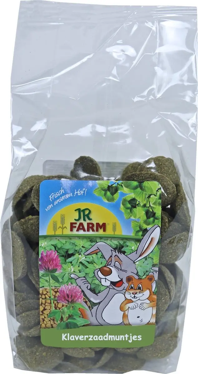 JR Farm knaagdier klaverzaadmuntjes 200 gram 05598