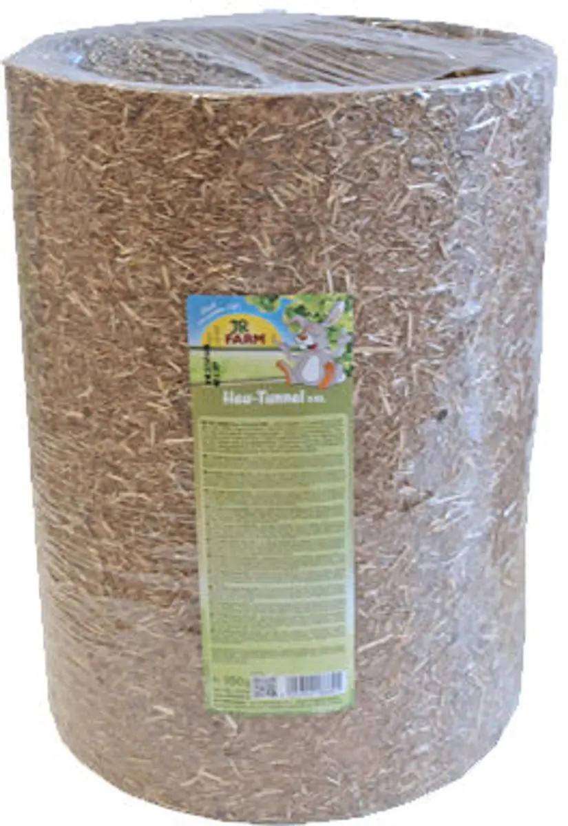 JR Farm Knaagdier Hooitunnel 750g - Bruin/ Groen