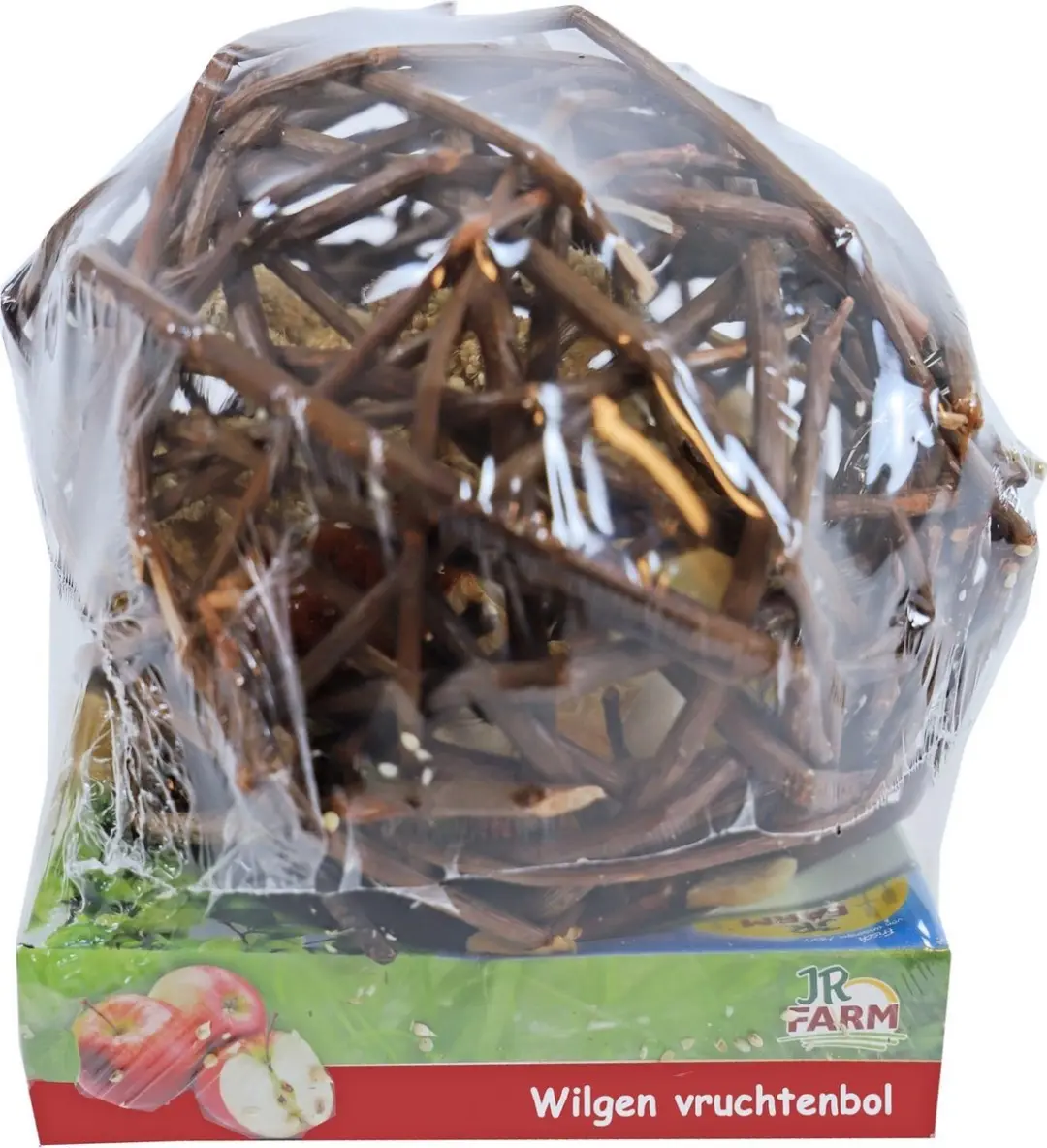 JR Farm Wilgen Vruchtenbol Vogelspeelgoed 15x15x15cm