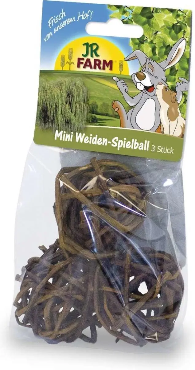 JR Farm Mini Wilgenbal 20g - 3 Stuks