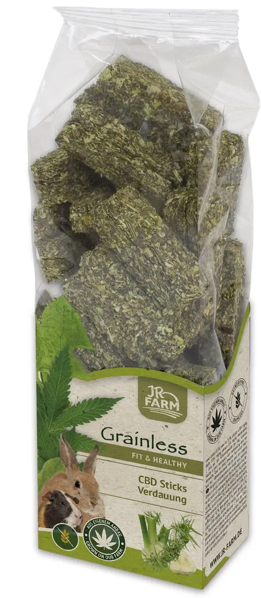 JR FARM HENNEP STICKS VERTERING GRAANLOOS 75G