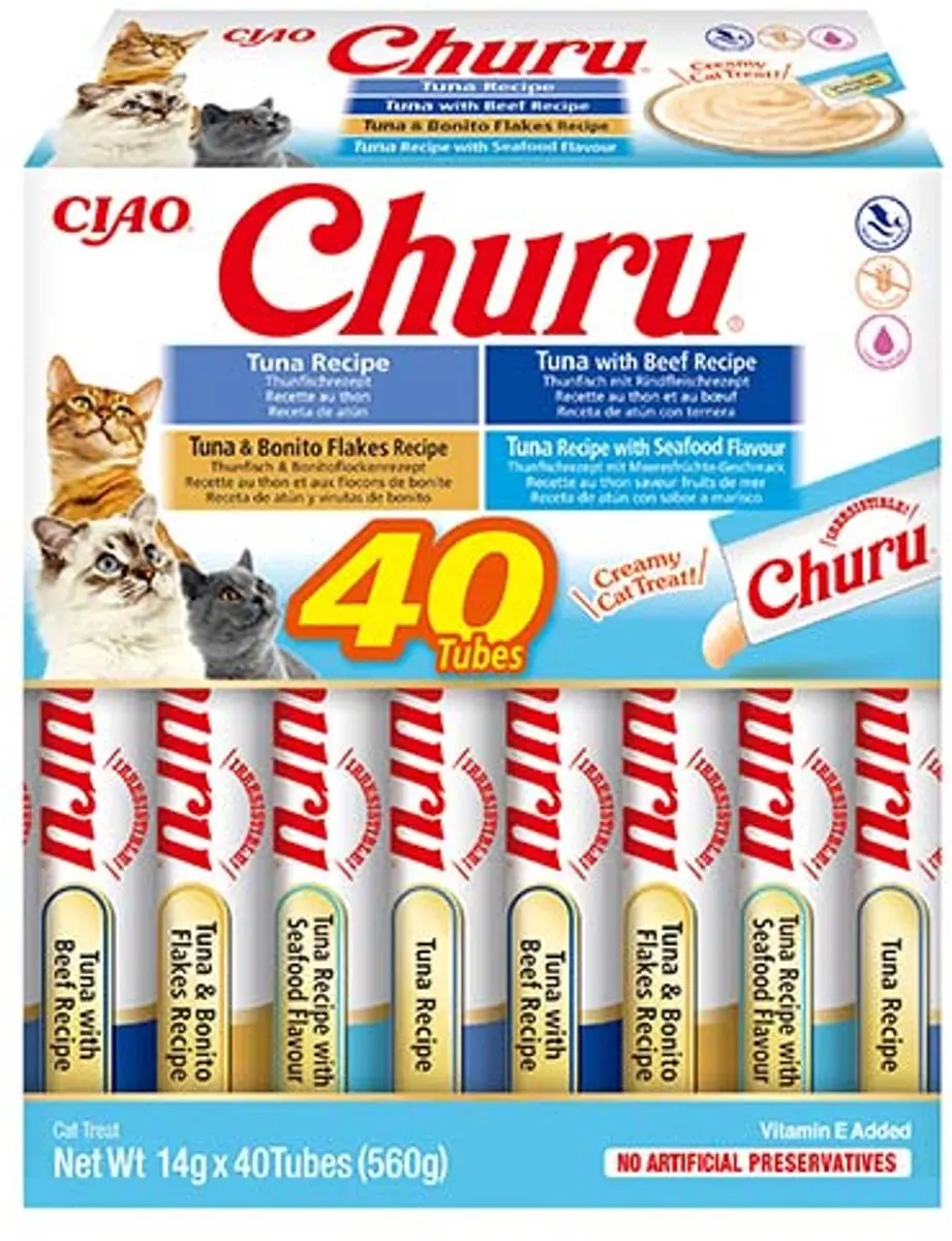 Inaba Ciao Churu Tonijn 40x14g