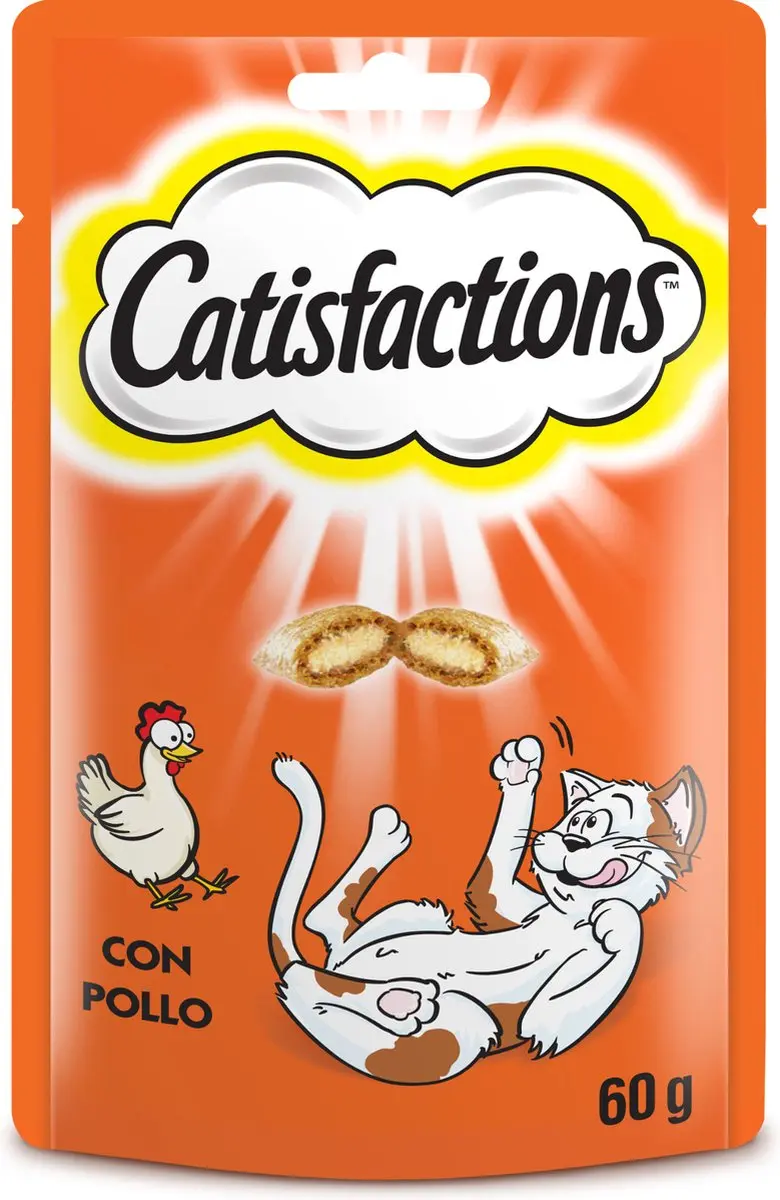 Catisfactions Kattensnoepjes Kip 60g