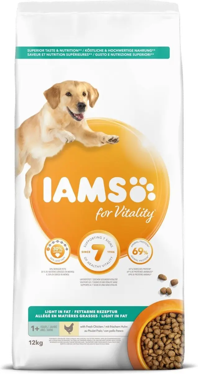Iams Adult Weight Control Kip 12kg