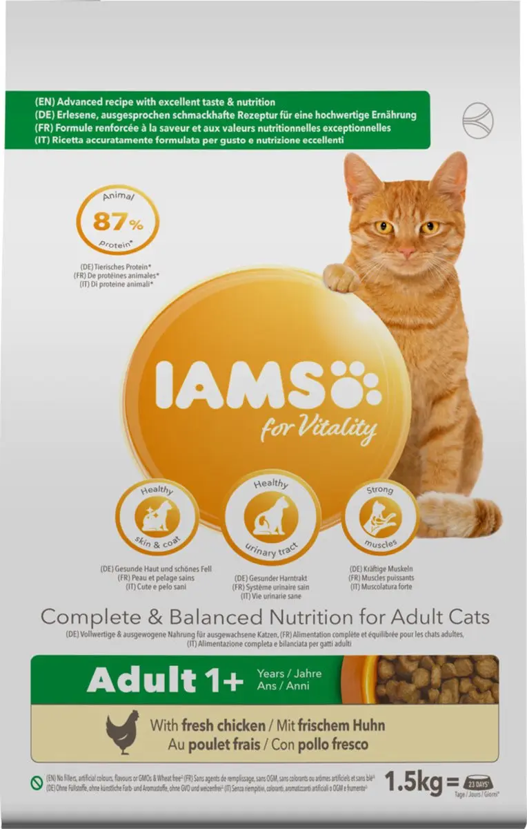 Iams Kat Adult Kip 1,5 kg