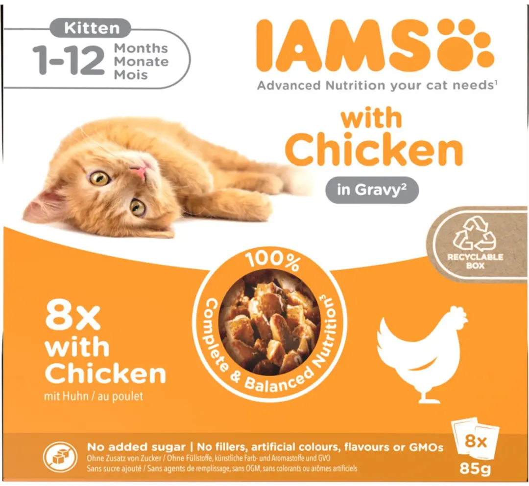 Iams Delights Kitten Gravy Kip