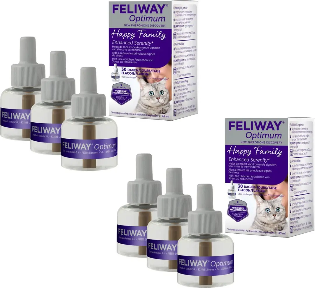Feliway Optimum Navulling 3-Pack