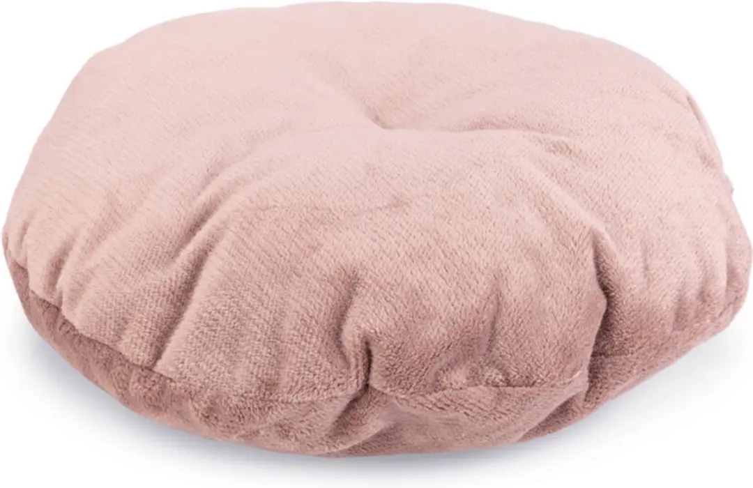 Designed by Lotte Ribbed Kattenmand - Roze - 50x50x35cm