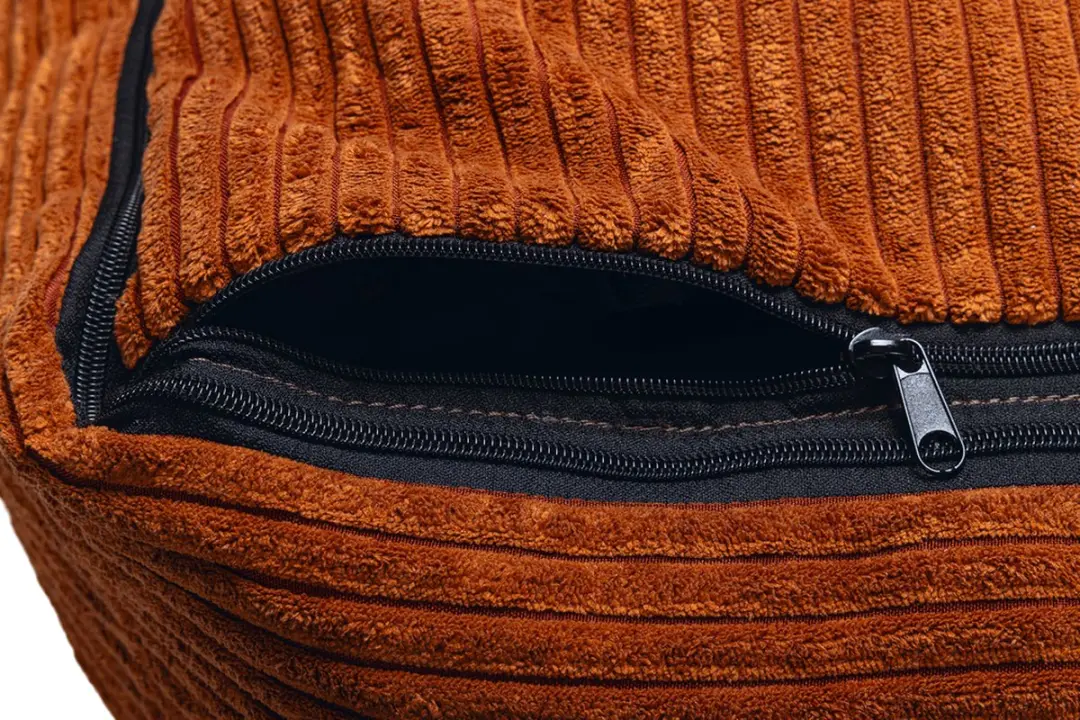 Designed by Lotte Ribbed Hondenmand Terracotta 80x70x22cm
