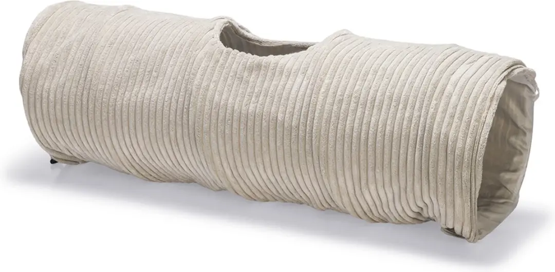 Designed by Lotte Kattentunnel Ribbed - Lichtgrijs
