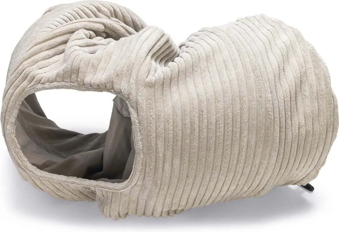 Designed by Lotte Kattentunnel Ribbed - Lichtgrijs