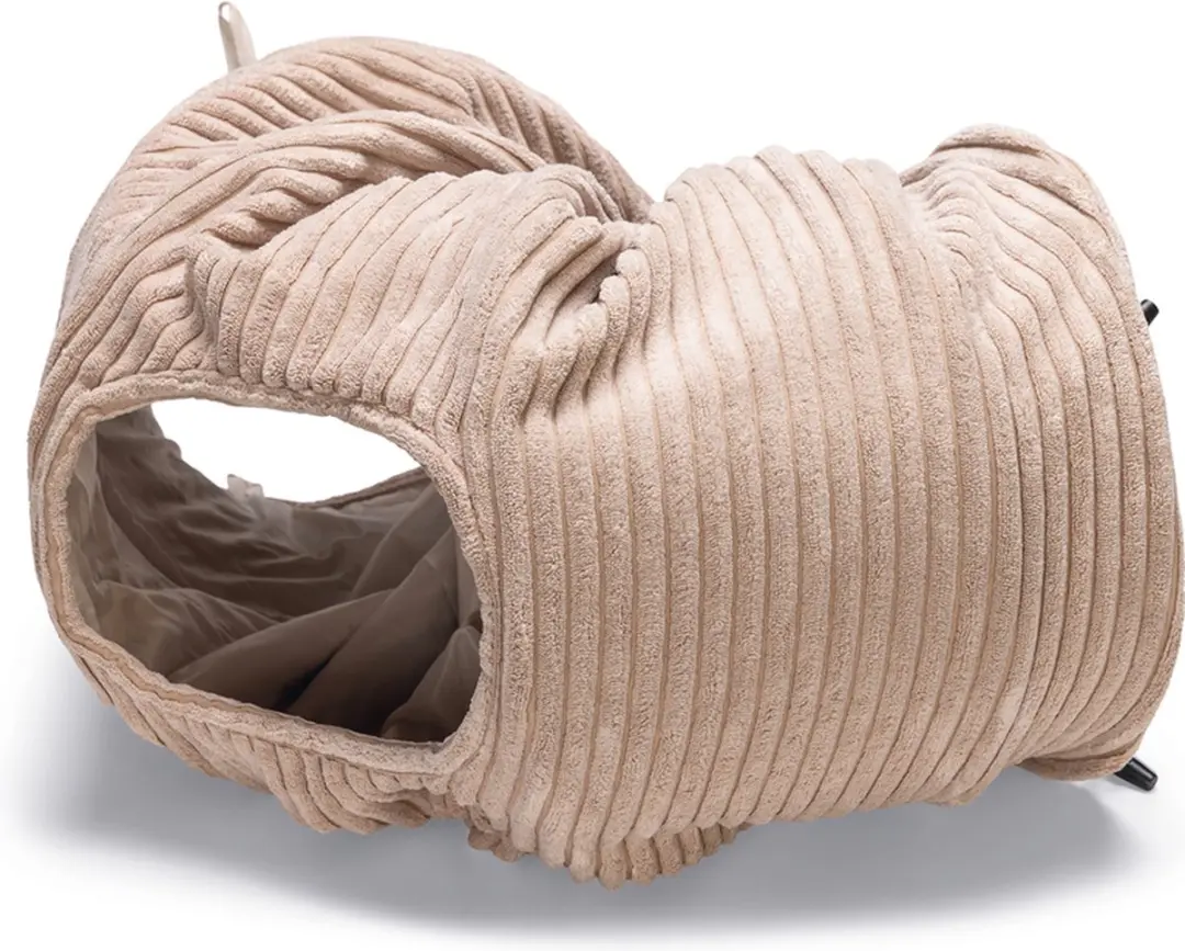 Designed by Lotte Kattentunnel Ribbed - Roze