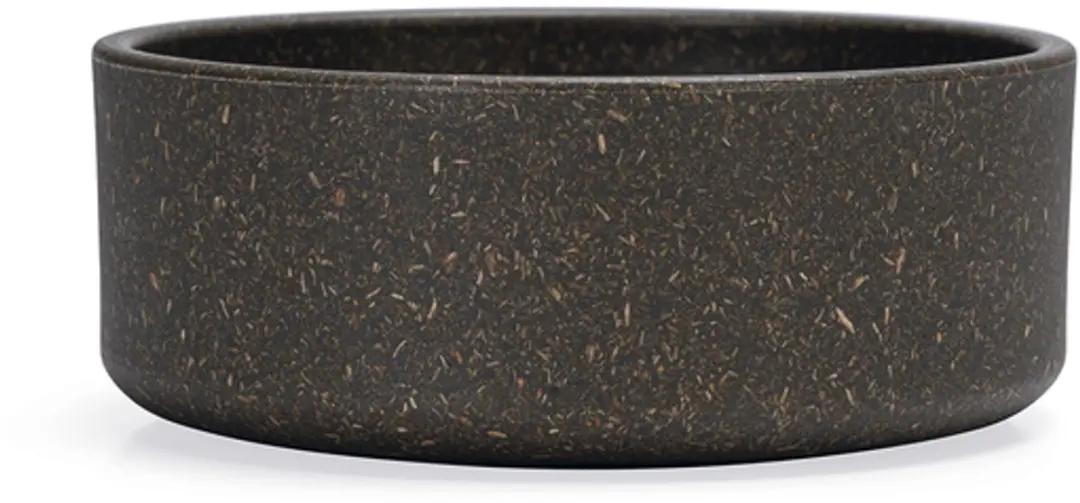 Designed by Lotte Noor Voerbak Hond - Bamboe Grijs 12cm