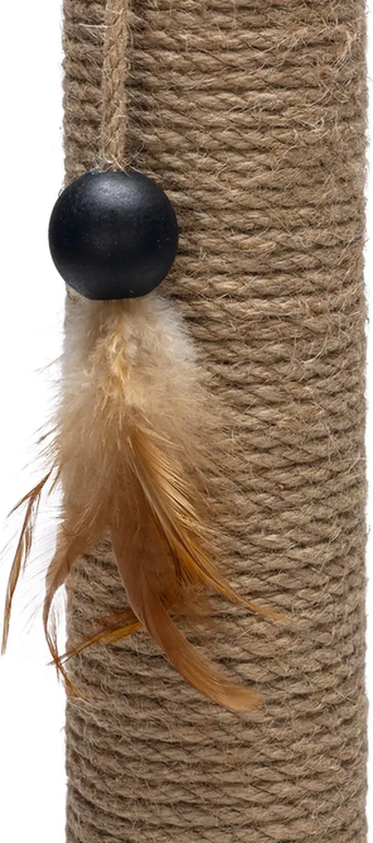 Designed by Lotte Krabpaal Zavi - Hout - 39,5x39,5x62cm - Bruin