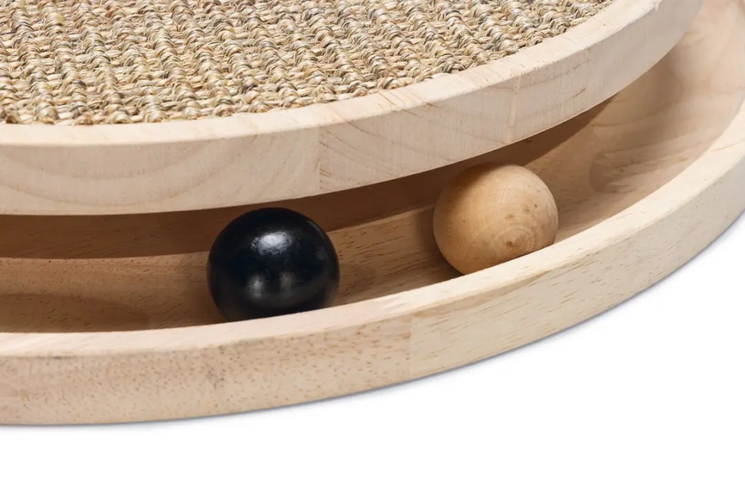 Designed by Lotte Krabpaal Zavi - Hout - 39,5x39,5x62cm - Bruin