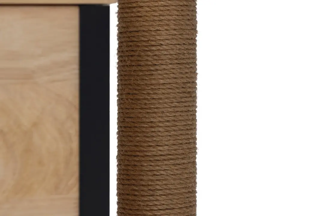 Designed by Lotte Krabpaal Nala - 3 Ligplekken - Hout/Jute