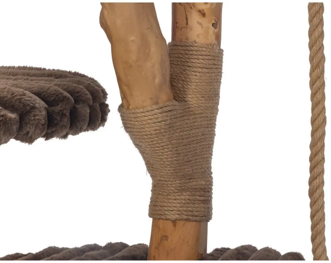 Designed by Lotte Raja Krabpaal - 3 Ligplekken - Hout - Bruin